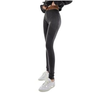 Noisy May Mélange High Waist Rib Leggings Size L